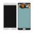 Lcd With Touch Screen For Samsung E700m White By - Maxbhi Com
