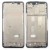 Lcd Frame Middle Chassis For Vivo Y55s 2023 Black By - Maxbhi Com