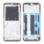 Lcd Frame Middle Chassis For Vivo Y35 5g Black By - Maxbhi Com