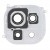 Camera Lens Glass With Frame For Xiaomi Mi 11 Grey By - Maxbhi Com