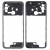 Middle Frame Ring Only For Oppo A32 Black By - Maxbhi Com