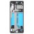 Lcd Frame Middle Chassis For Sony Xperia 10 Iv Black By - Maxbhi Com