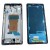 Lcd Frame Middle Chassis For Xiaomi Redmi Note 12 Turbo Black By - Maxbhi Com