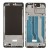 Lcd Frame Middle Chassis For Infinix Hot 30 Black By - Maxbhi Com