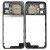Middle Frame Ring Only For Realme V25 White By - Maxbhi Com