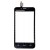 Touch Screen Digitizer For Intex Aqua Y4 Black By - Maxbhi Com