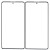 Replacement Front Glass For Xiaomi Redmi Note 13 Pro 5g White By - Maxbhi Com