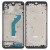 Lcd Frame Middle Chassis For Itel S15 Black By - Maxbhi Com