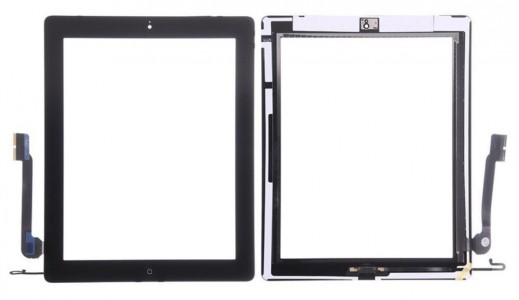 Touch Screen Digitizer For Apple Ipad 4 16gb Wifi Plus Cellular Black By - Maxbhi Com