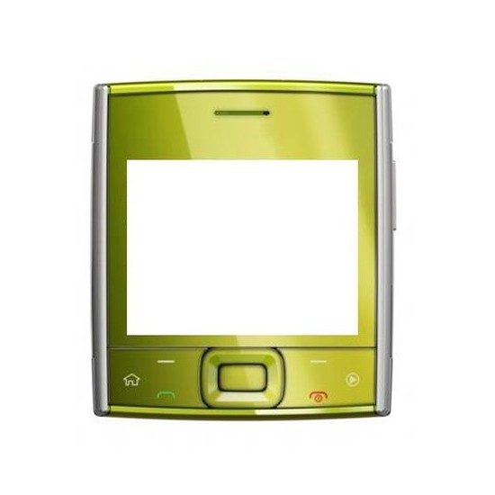 full body housing for nokia x5 01 yellow green