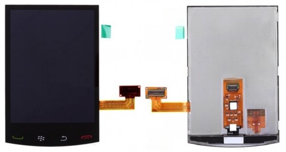 Lcd With Touch Screen For Blackberry Storm2 9550 Black By - Maxbhi Com
