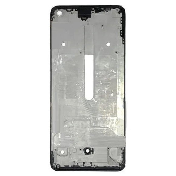 LCD Frame Middle Chassis for OPPO Reno 5 4G - Silver by Maxbhi.com