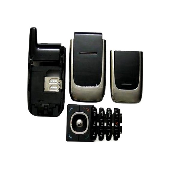 full body housing for nokia 6060 silver