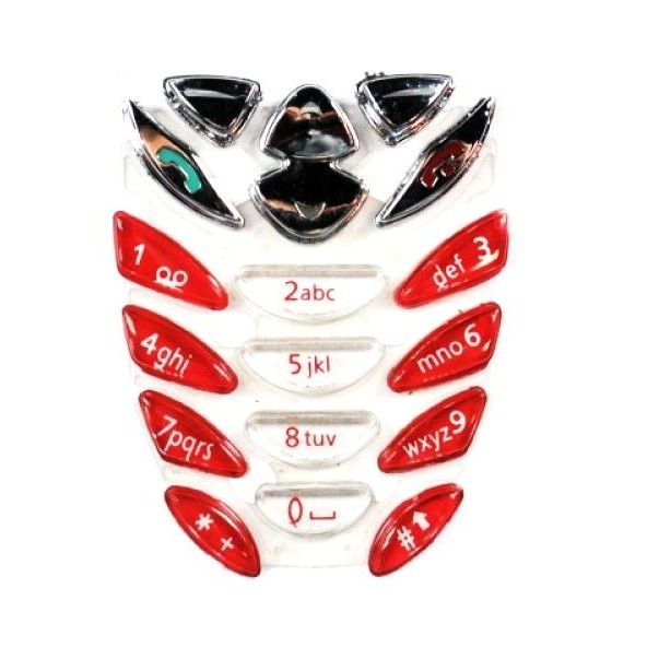 keypad for nokia 8310 latin red