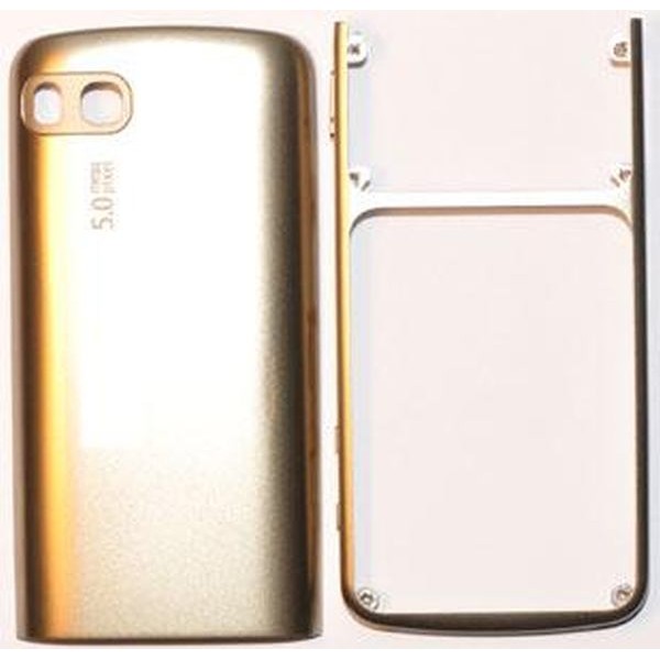 back panel cover for nokia c3 01 gold edition white