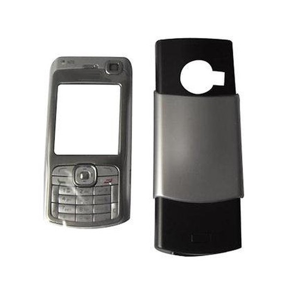 full body housing for nokia n70 silver