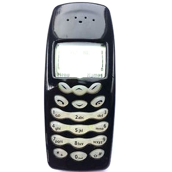 full body housing for nokia 3410 black