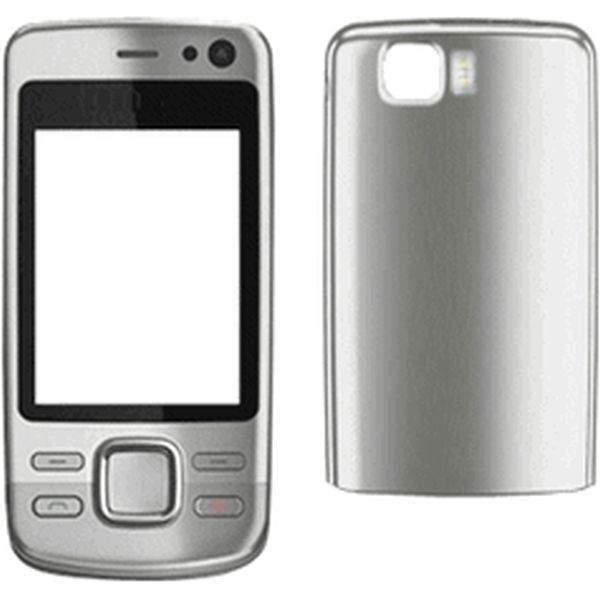 full body housing for nokia 6600i slide silver