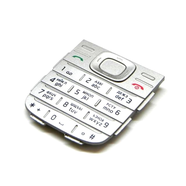 keypad for nokia 1200 silver