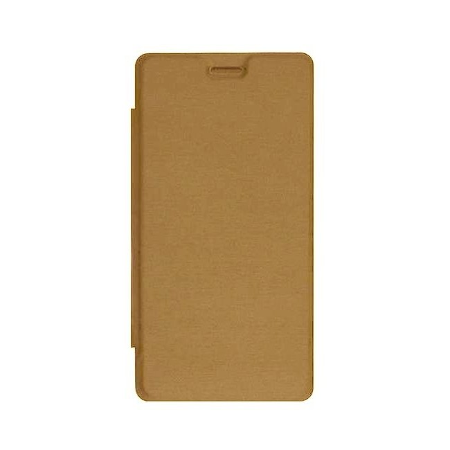 Flip Cover For Vivo Y53 Gold By Maxbhi Com