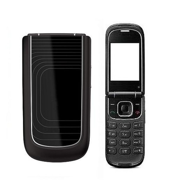 full body housing for nokia 3710 fold black