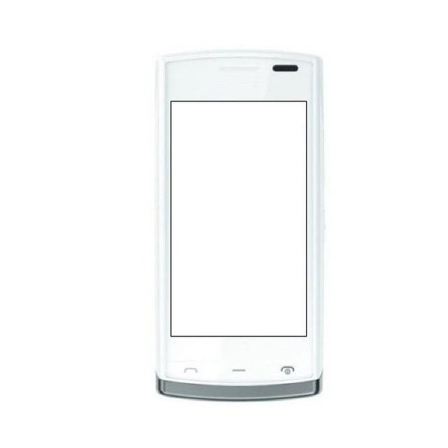 full body housing for nokia 500 fate white