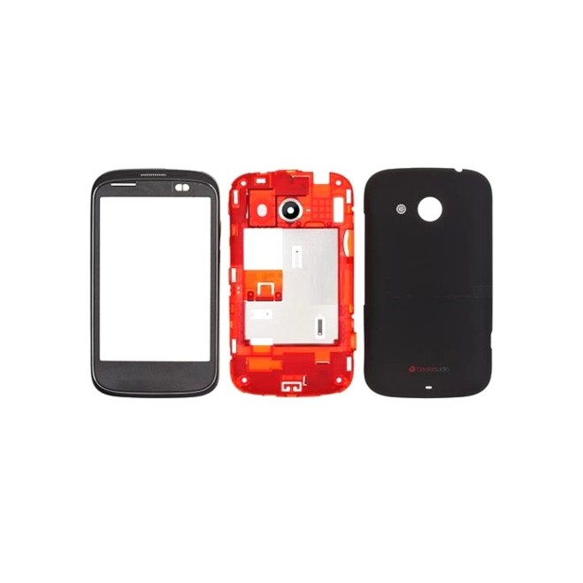 full body housing for htc desire c red