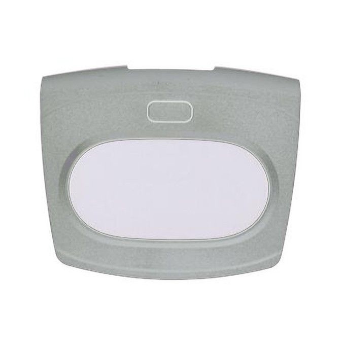 back panel cover for nokia n gage qd white