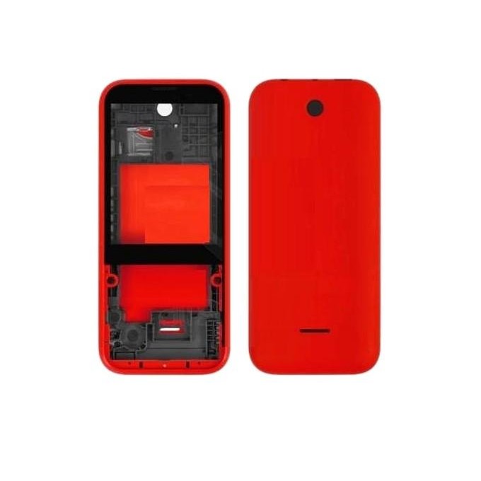 full body housing for nokia 207 red
