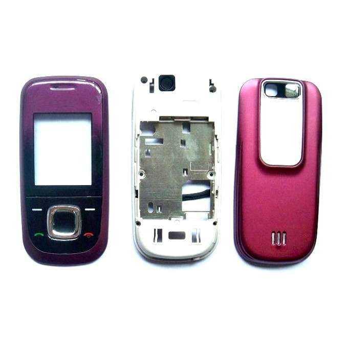 full body housing for nokia 2680 slide violet