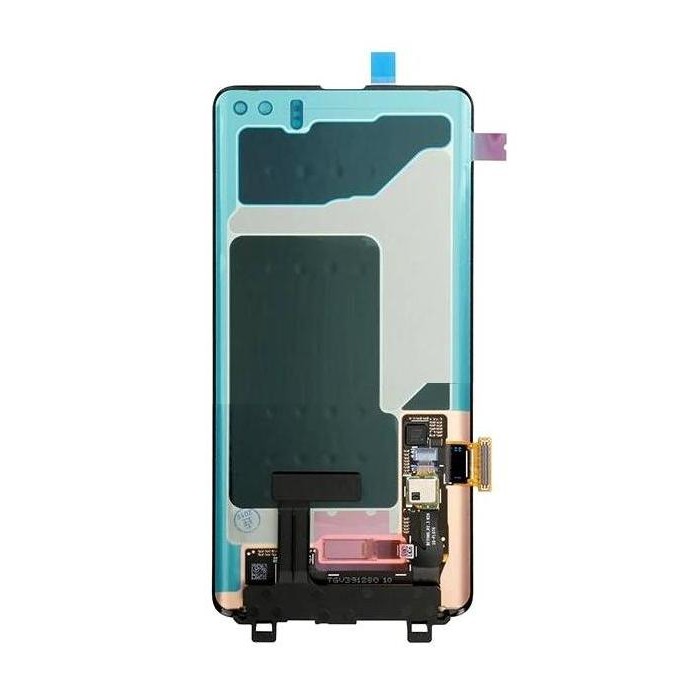 LCD with Touch Screen for Samsung Galaxy S10 Plus - Red by Maxbhi.com