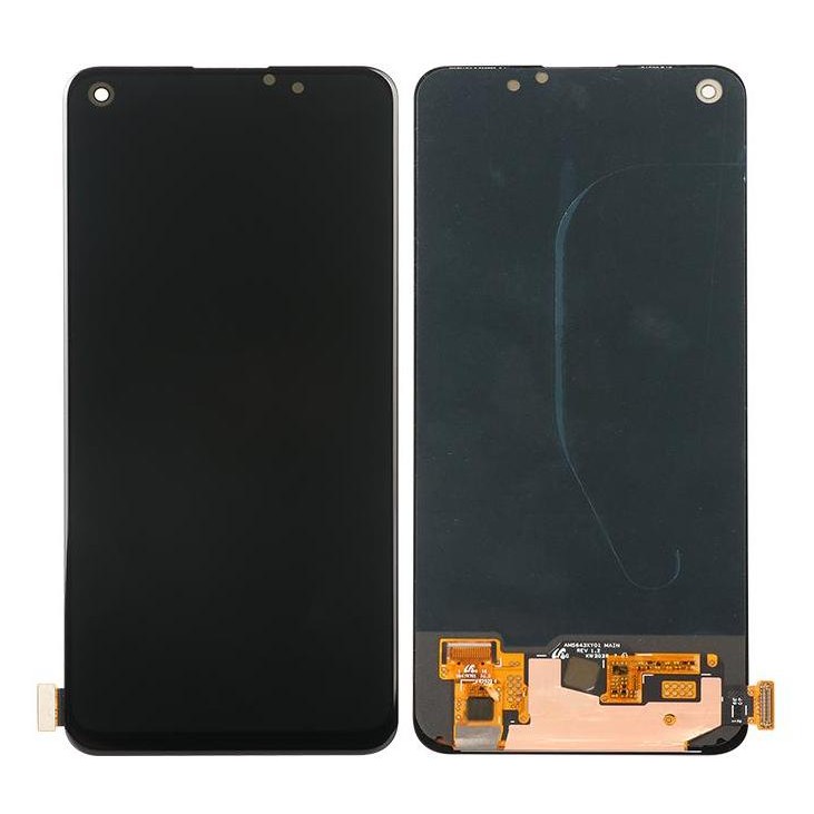 LCD with Touch Screen for Realme 7 Pro Black by