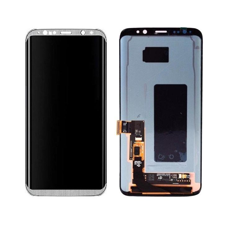 Lcd With Touch Screen For Samsung Galaxy S8 Plus 128gb White Display Glass Combo Folder
