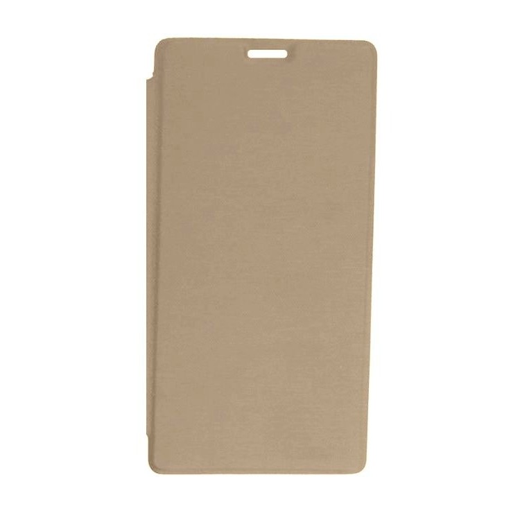 Flip Cover For Xiaomi Redmi 4 Prime Gold By Maxbhi Com
