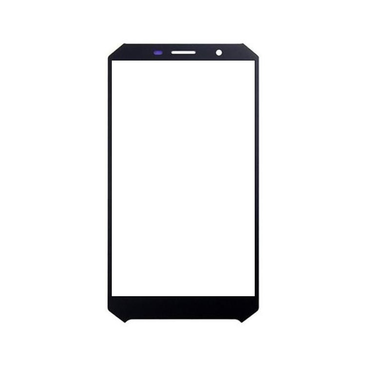 Replacement Front Glass For Doogee S60 Black By Maxbhi Com