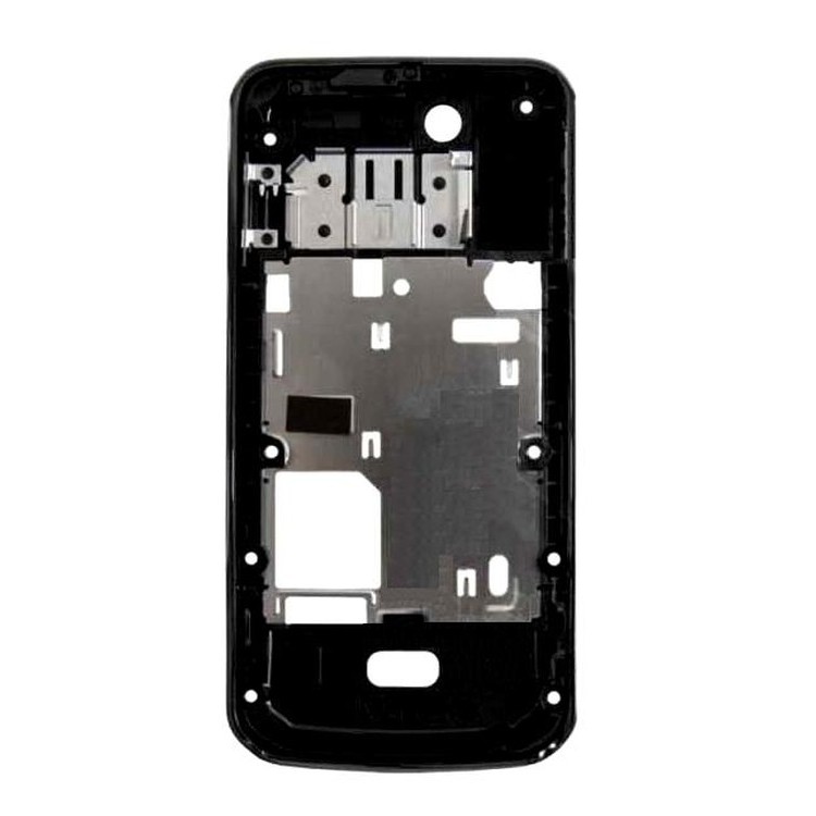 lcd frame middle chassis for nokia 7100 supernova black
