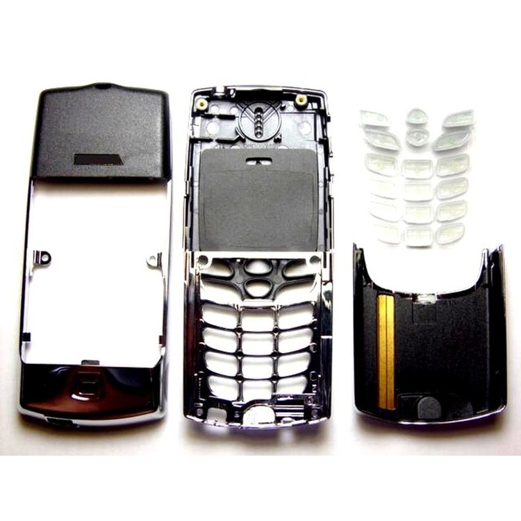 full body housing for nokia 8850 metallic