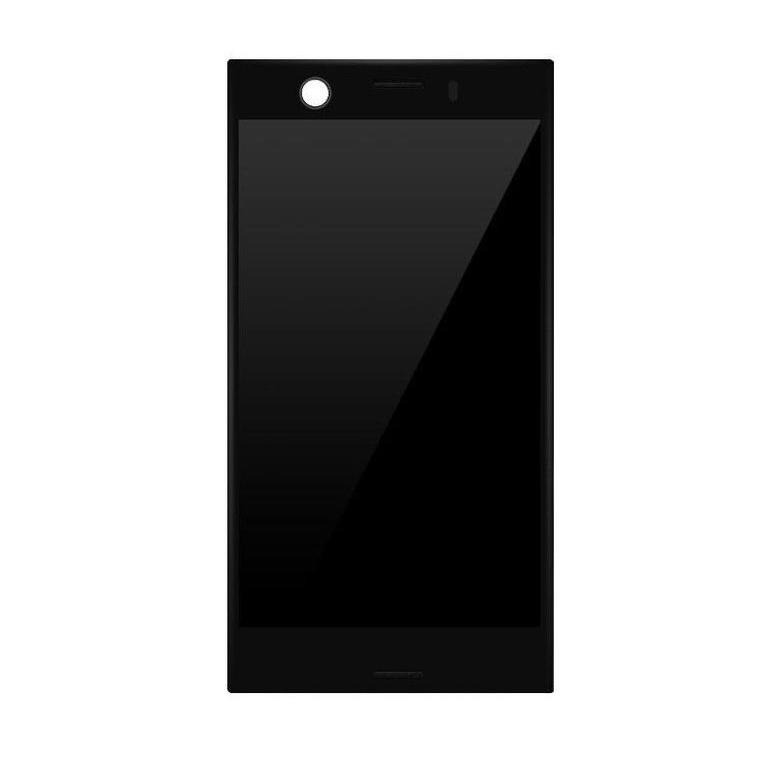 Lcd With Touch Screen For Sony Xperia Xz1 Compact Black By Maxbhi Com