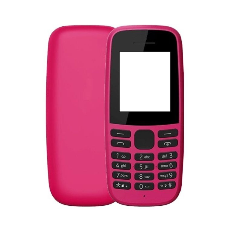 full body housing for nokia 105 2019 pink