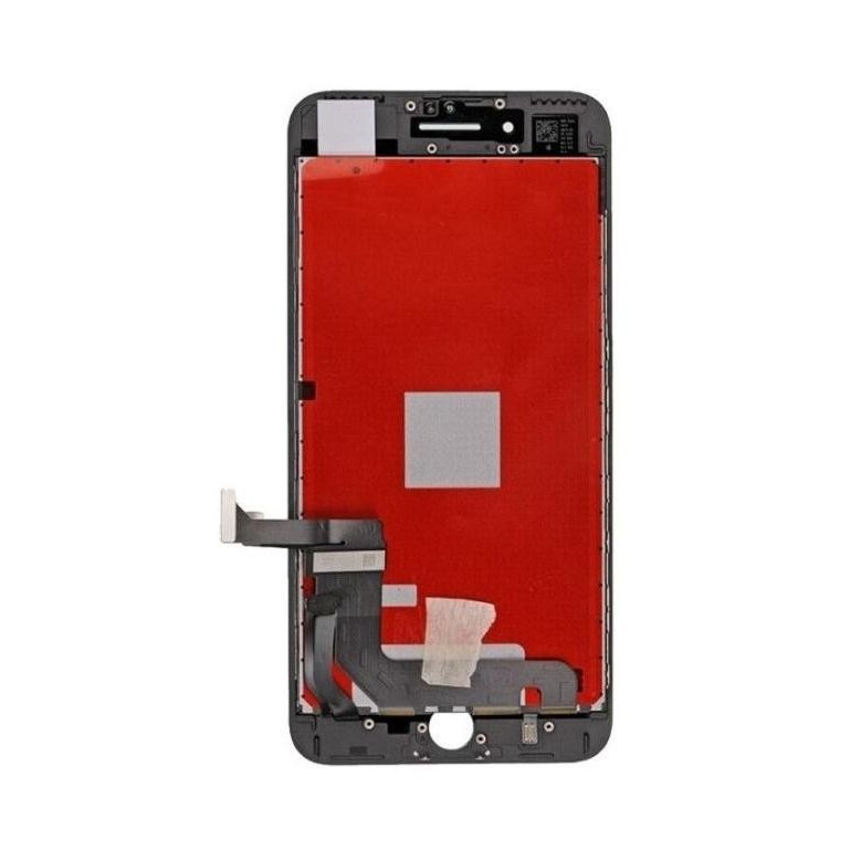 lcd with touch screen for apple iphone 7 256gb black display glass combo folder