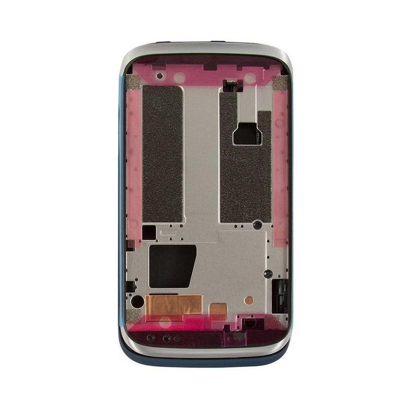 full body housing for htc desire v t328w dark blue
