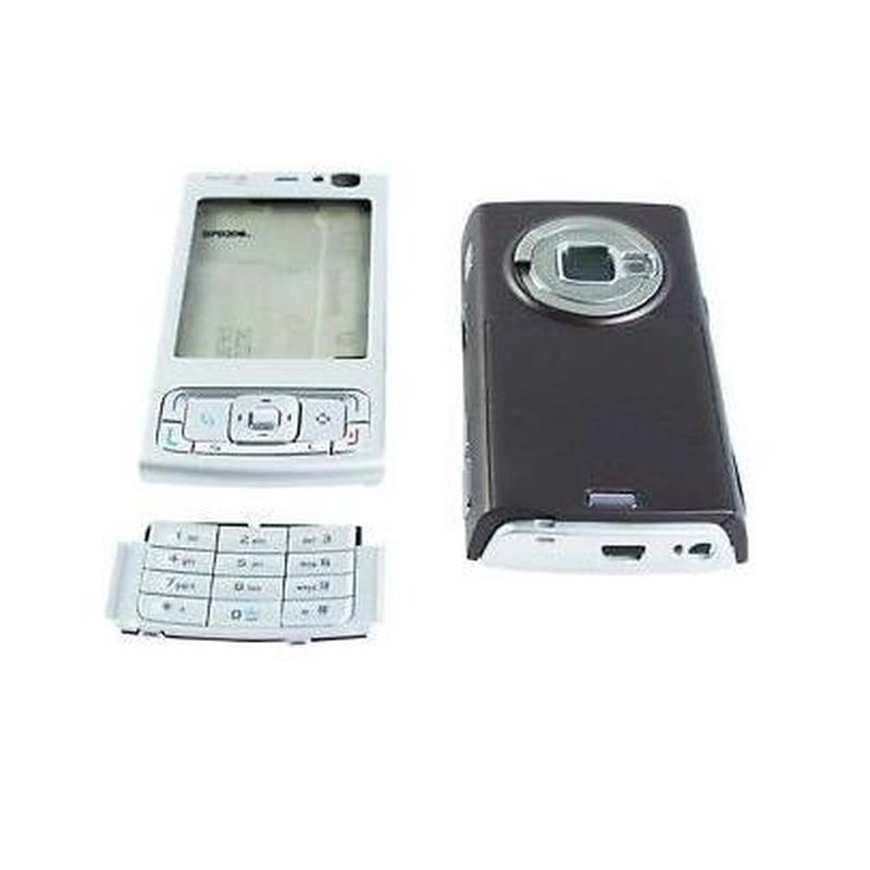full body housing for nokia n95 grey purple