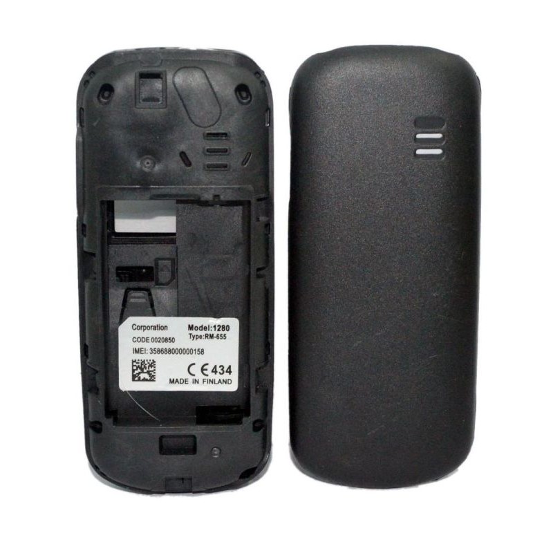 full body housing for nokia 1280 black