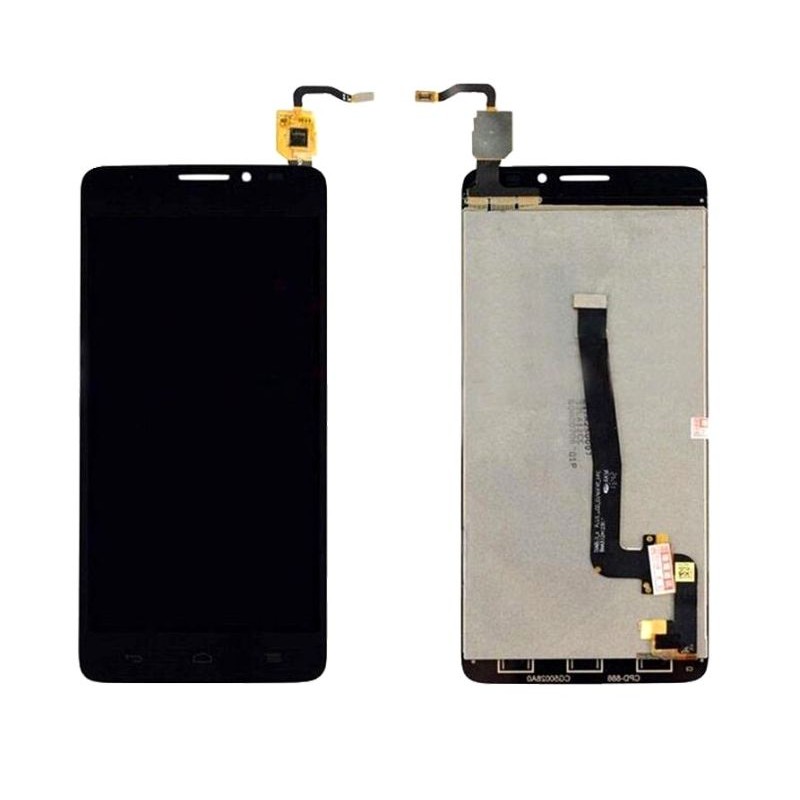 Lcd With Touch Screen For Alcatel One Touch Idol X Plus Black By Maxbhi Com