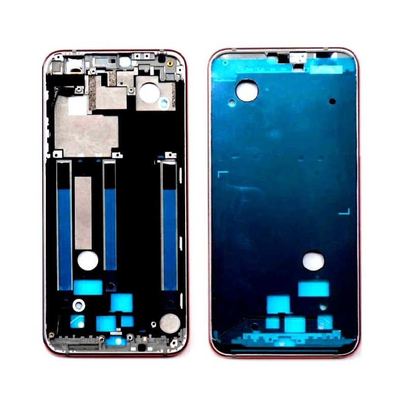 lcd frame middle chassis for nokia 7 1 white