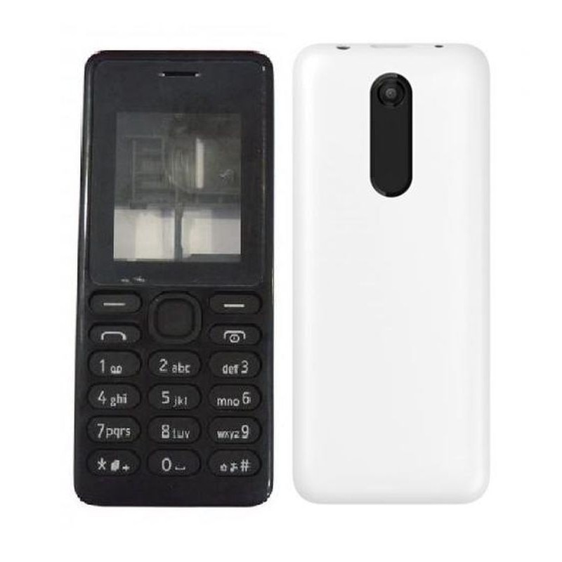 Full Body Housing For Nokia 108 Dual Sim White Maxbhi Com