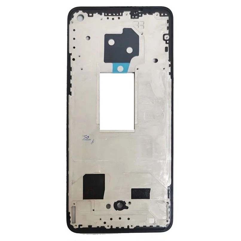 LCD Frame Middle Chassis for OPPO Reno5 5G - Black by Maxbhi.com