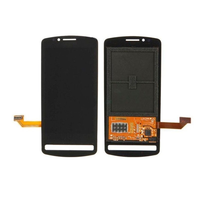 lcd with touch screen for nokia 700 black display glass combo folder