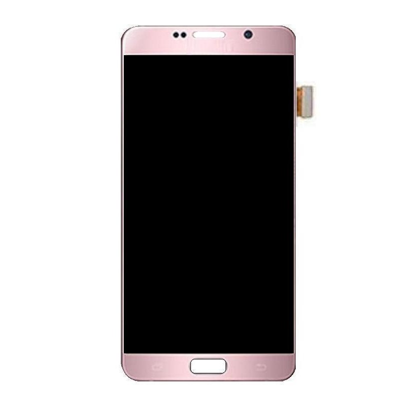 LCD with Touch Screen for Samsung Galaxy Note 5 - Rose Gold by Maxbhi.com