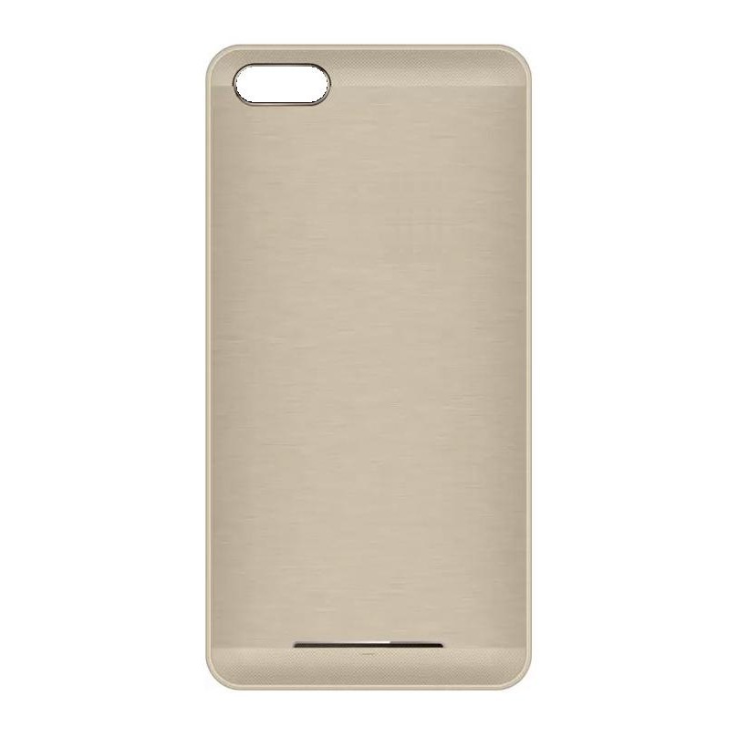 Back Panel Cover for Micromax Bolt Supreme 4 Black Gold